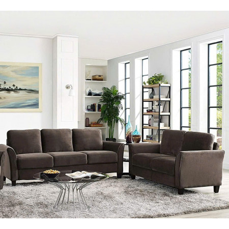 Life Coffee - Màu Coffee : Ghế Sofa Băng - Ngang 203cm